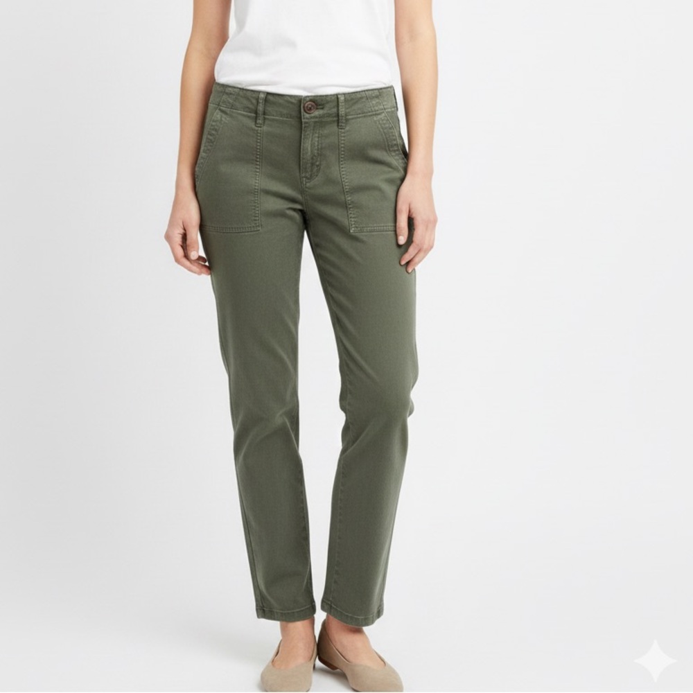 Boden Chino Pants Olive Army Green size 4P
